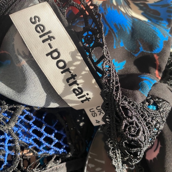 Self Portrait Maxine Guipure Floral Lace D… - Picture 10 of 14